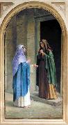 Benedito Calixto The Visitation of the Virgin to Saint Elizabeth oil